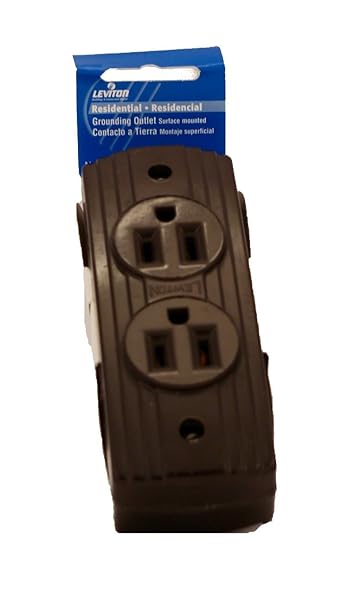 Leviton Leviton 5238 15 Amp 125 Volt Lev-O-Let Duplex Receptacle: Reliable Power Solution - View 2 of 2