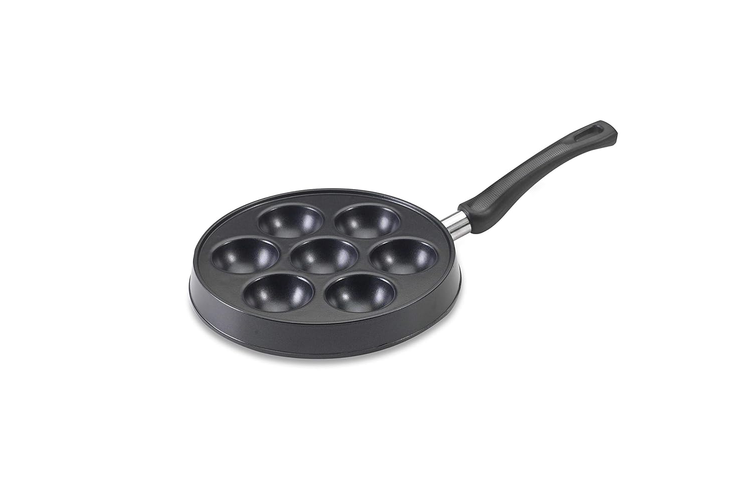 Nordic Ware Nordic Ware Danish Ebelskiver Pan Black 16 Inch x 9 Inch Perfect for Making Delicious Danish Pancakes
