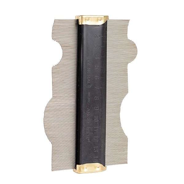 General Tools "General Tools Contour Gauge 837: 6" Angle Finder for Home Improvement & DIY Gadgets for Men"