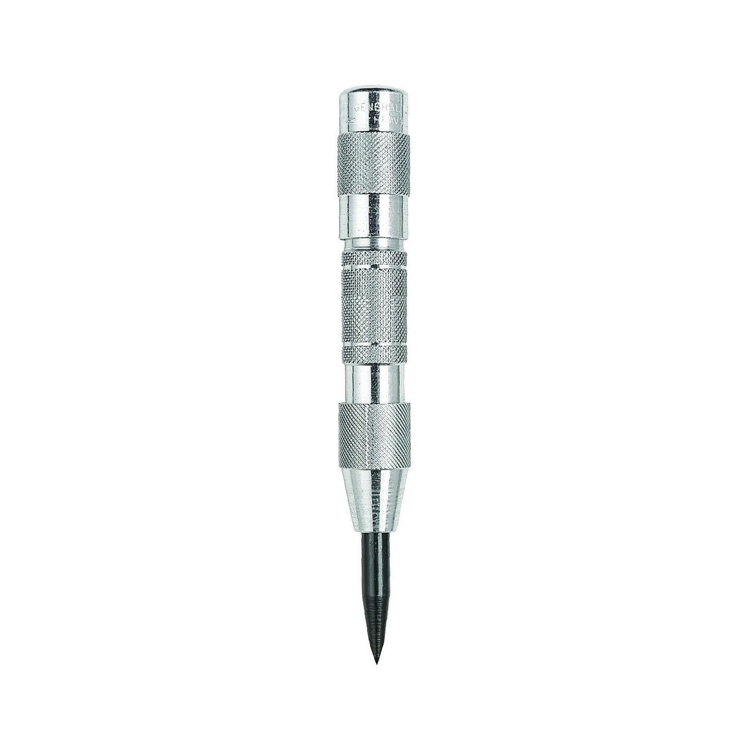General Tools General Tools #77 Ball Bearing Automatic Center Punch - Precision Nail Marking Tool for Machinists