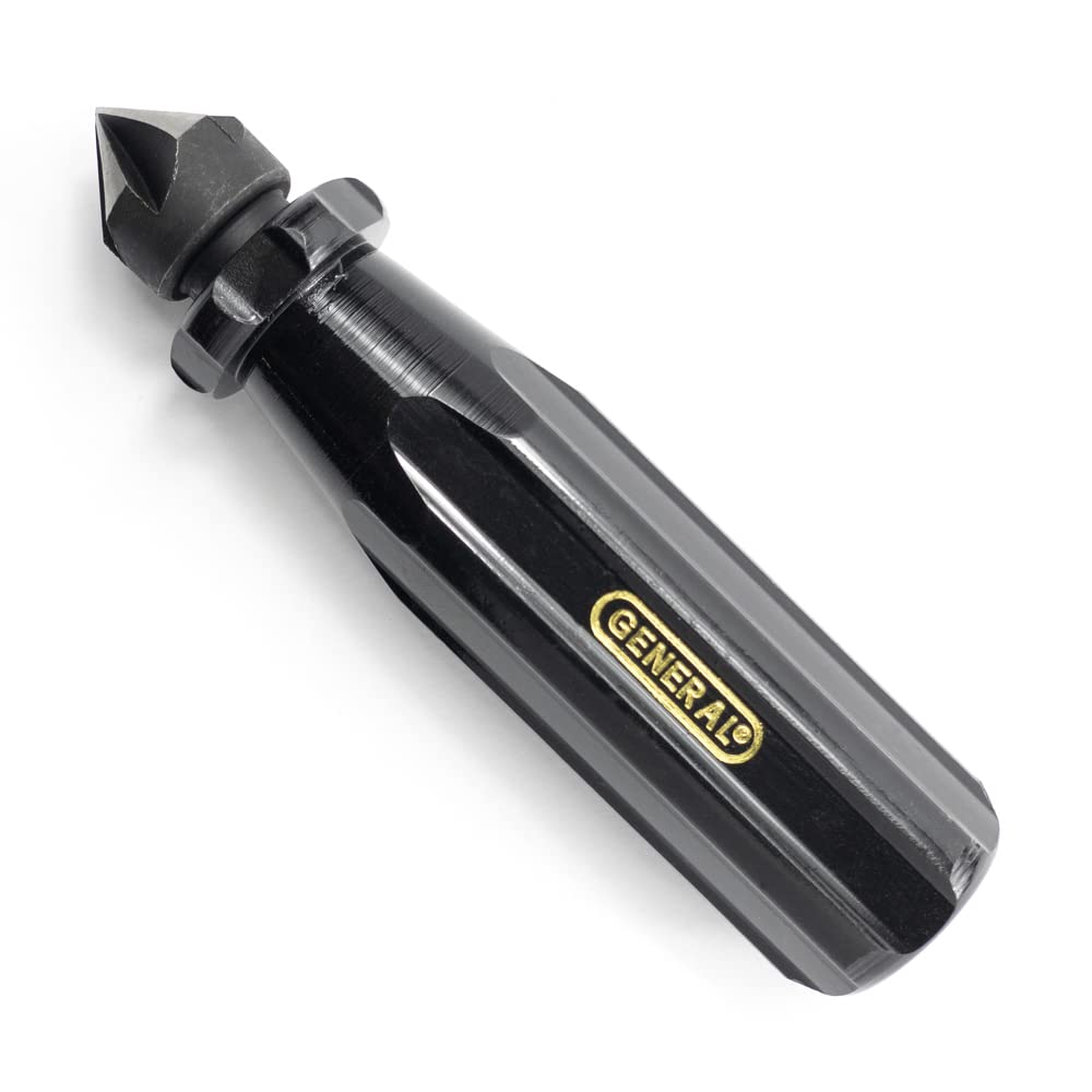 General Tools "Buy General Tools 196 Short Length Hand Reamer & Countersink 3/4" - Precision Tool for Perfect Finishes"
