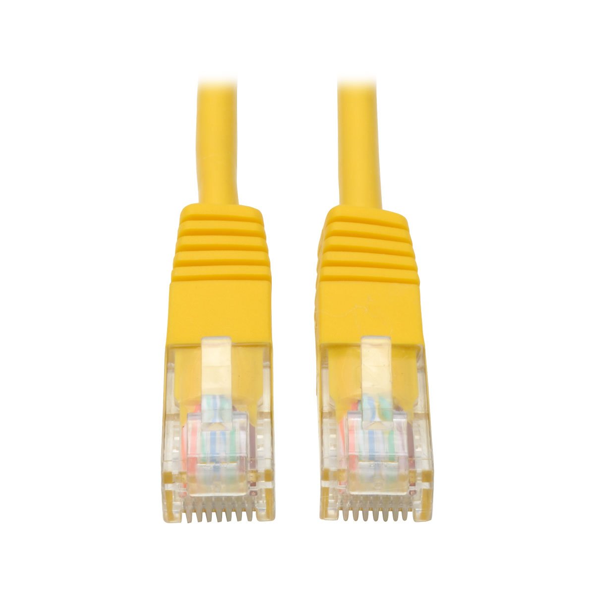 Tripp Lite 7-ft Cat5e 350MHz Molded Patch Cable (RJ45 M/M) - Yellow for Fast Networking