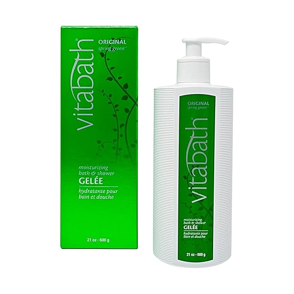 Vitabath Vitabath Original Spring Green Moisturizing Bath and Shower Gel Hydrating Body Cleanser and Foaming Gelee 21 oz for Skin Rejuvenation - View 2 of 11