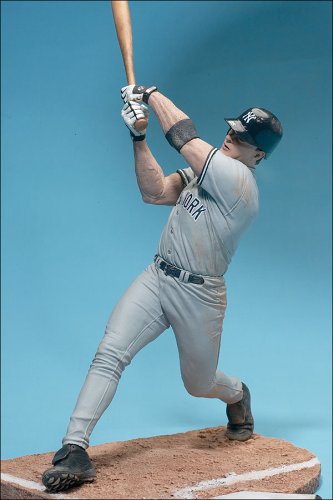 Major League Baseball Series 3 Jason Giambi Grey Jersey Collectible Figure