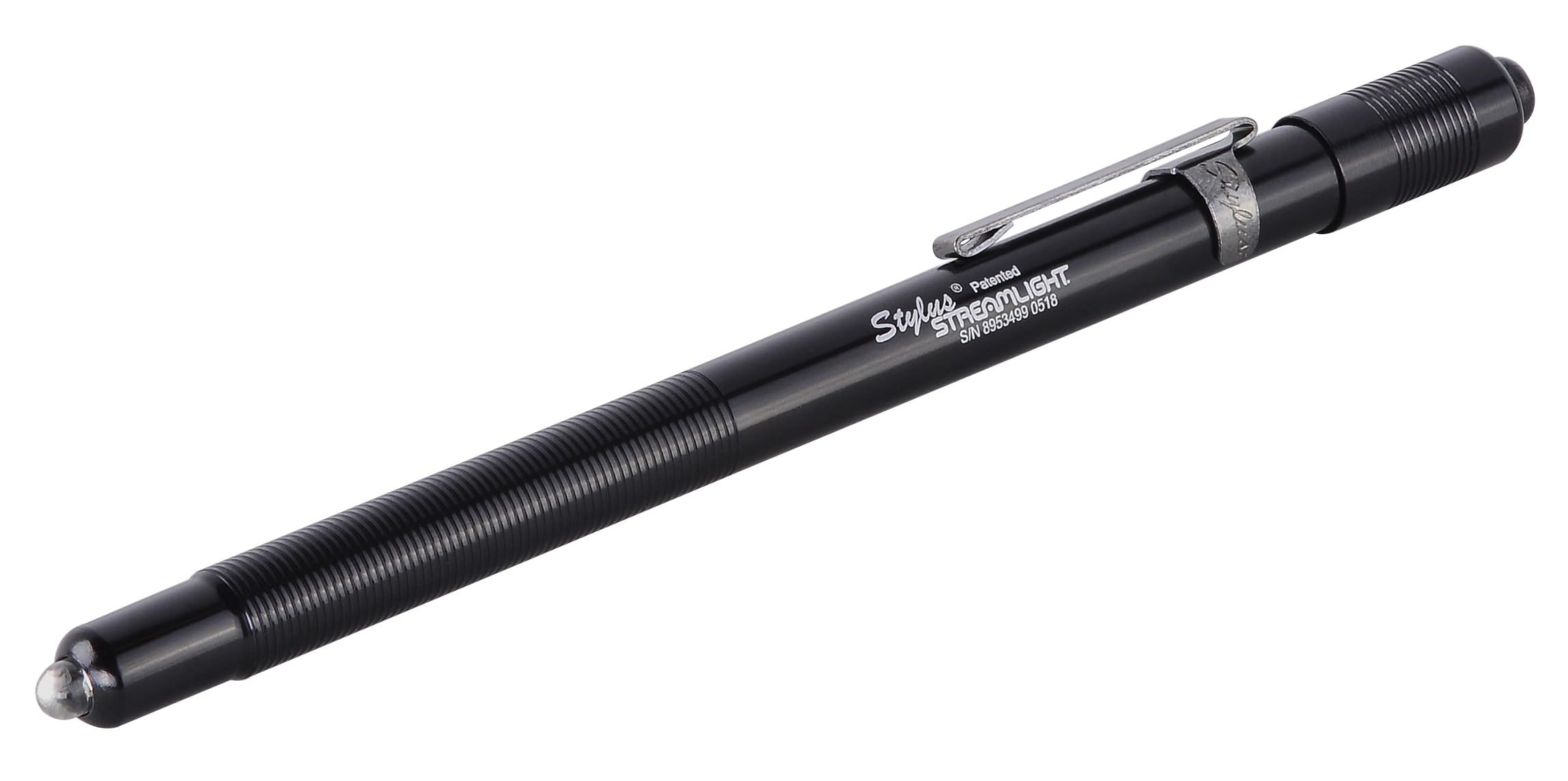 Streamlight 65006 Stylus Red LED Pen Light - 2 Lumen, Black, Includes 3 AAAA Batteries
