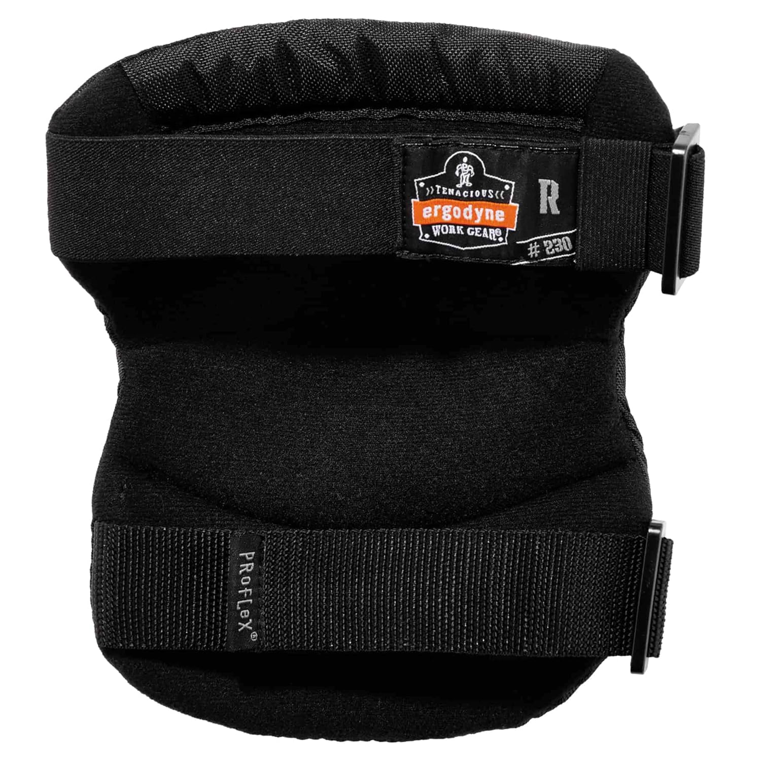 Ergodyne Ergodyne ProFlex 230 Soft Cap Knee Pads with Buckle Closure in Black for Ultimate Comfort and Protection - View 3 of 3