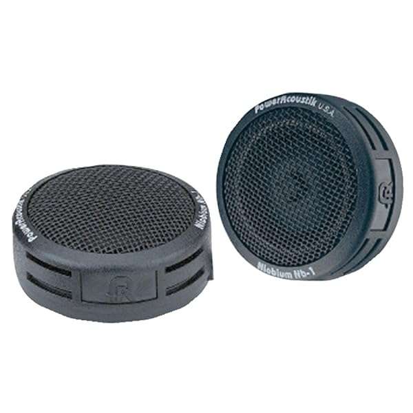 Power Acoustik Power Acoustik NB-1 200-Watt 2-Way Mount Tweeters: Ultimate Sound Upgrade for Your Car Audio