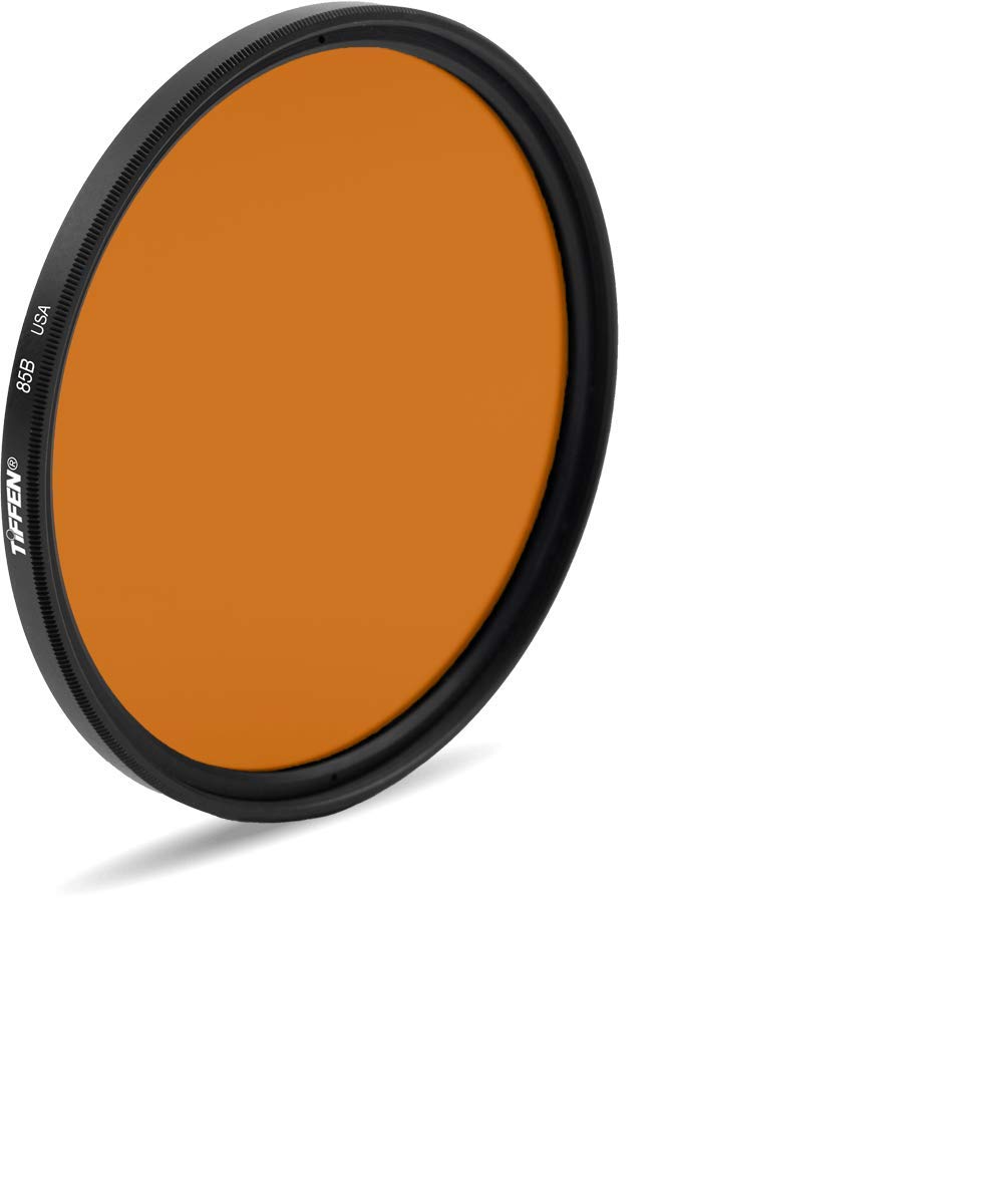 Tiffen 5285B 52mm 85B Filter for Enhanced Photography and Color Correction