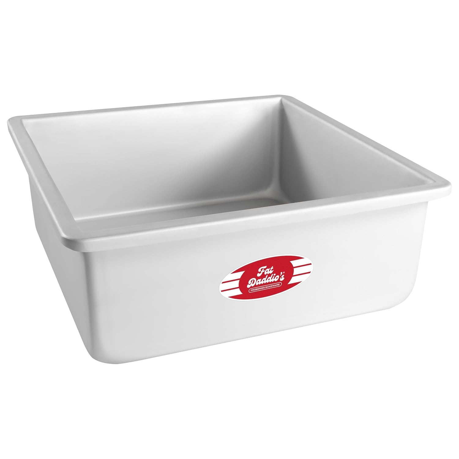 Fat Daddio's Fat Daddio's 10x2 Inch Anodized Aluminum Square Cake Pan for Perfect Baking - View 6 of 9