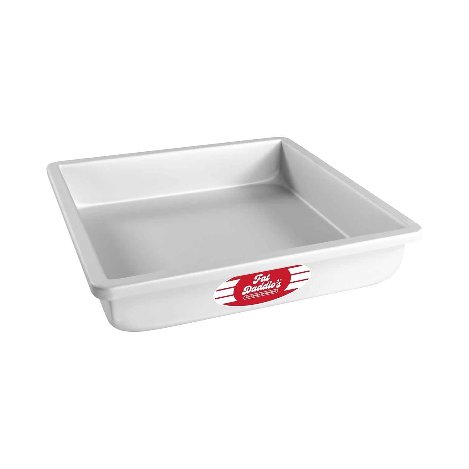 Fat Daddio's Fat Daddio's 10x2 Inch Anodized Aluminum Square Cake Pan for Perfect Baking