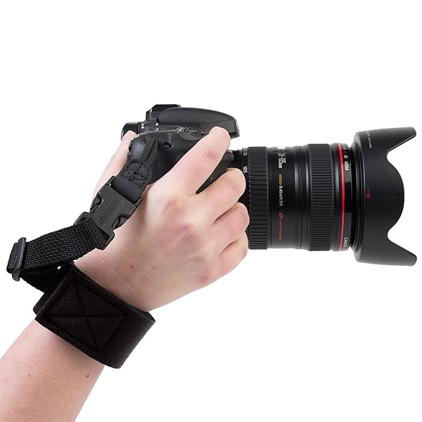 OP/TECH USA OP/TECH USA Gotcha Wrist Strap (Black) - Durable, Comfortable & Secure Camera Accessory - View 2 of 6