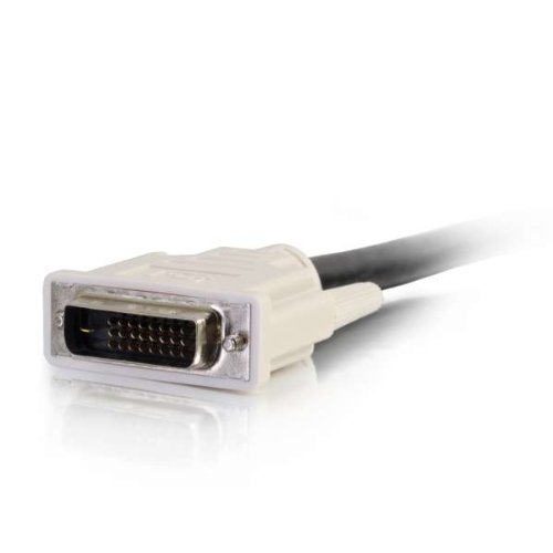 C2G DVI-D to DVI-D Video Cable Male to Male 3 Meter Black Dual Link Digital Monitor Cable 1 Count C2G 26942 - View 4 of 5