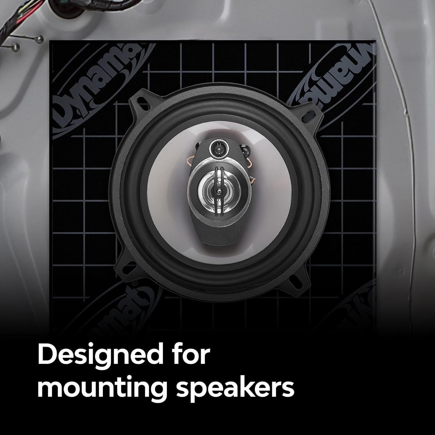 Dynamat Dynamat Xtreme Sound Deadening Car Insulation Speaker Pack Pre Cut Noise Dampening Kit Easy Self Adhesive Install 2 Sheets 10x10 Each - View 5 of 6