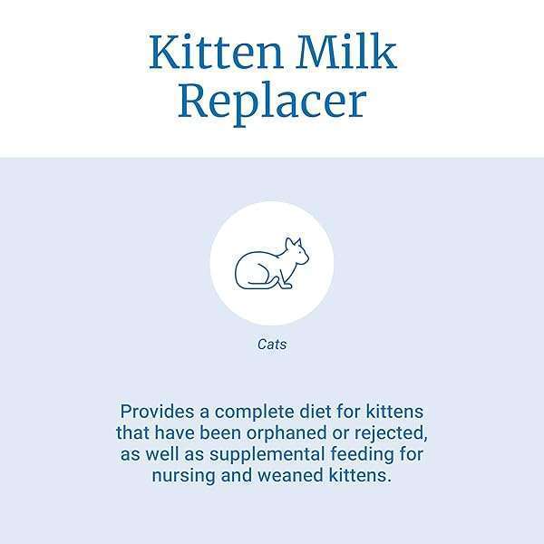 PetAg Pet-Ag KMR Kitten Milk Replacer Powder - Nutrient-Rich Formula for Newborn Kittens, Easy to Digest & Packed with Probiotics - View 7 of 9