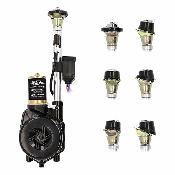 Metra Metra Electronics 44-PW22 Universal Motorized AM/FM Power Antenna - Fully Automatic, Black - View 6 of 7