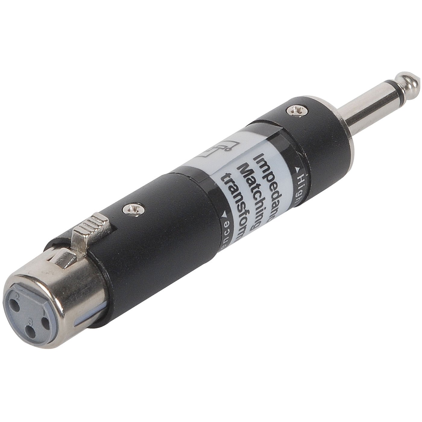 Parts Express Parts Express XLR Female to 1/4 Inch Male Line Matching Transformer for Audio Connections