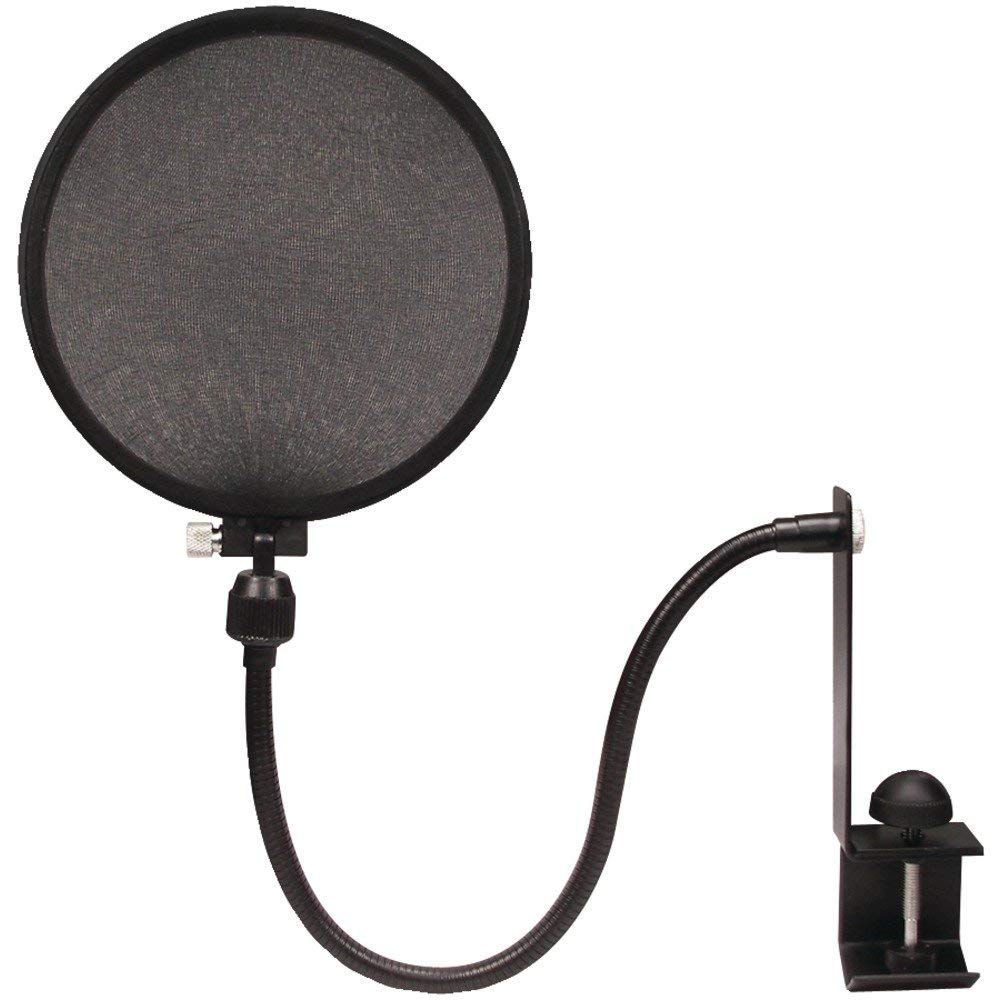 Buy Nady MPF-6 6-Inch Clamp-On Microphone Pop Filter with Gooseneck & Metal Arm - Enhance Your Sound Quality!