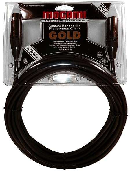 Mogami Mogami Gold STUDIO-25 XLR Microphone Cable - 25ft, XLR-Female to XLR-Male, Gold Contacts for Superior Sound Quality - View 3 of 4