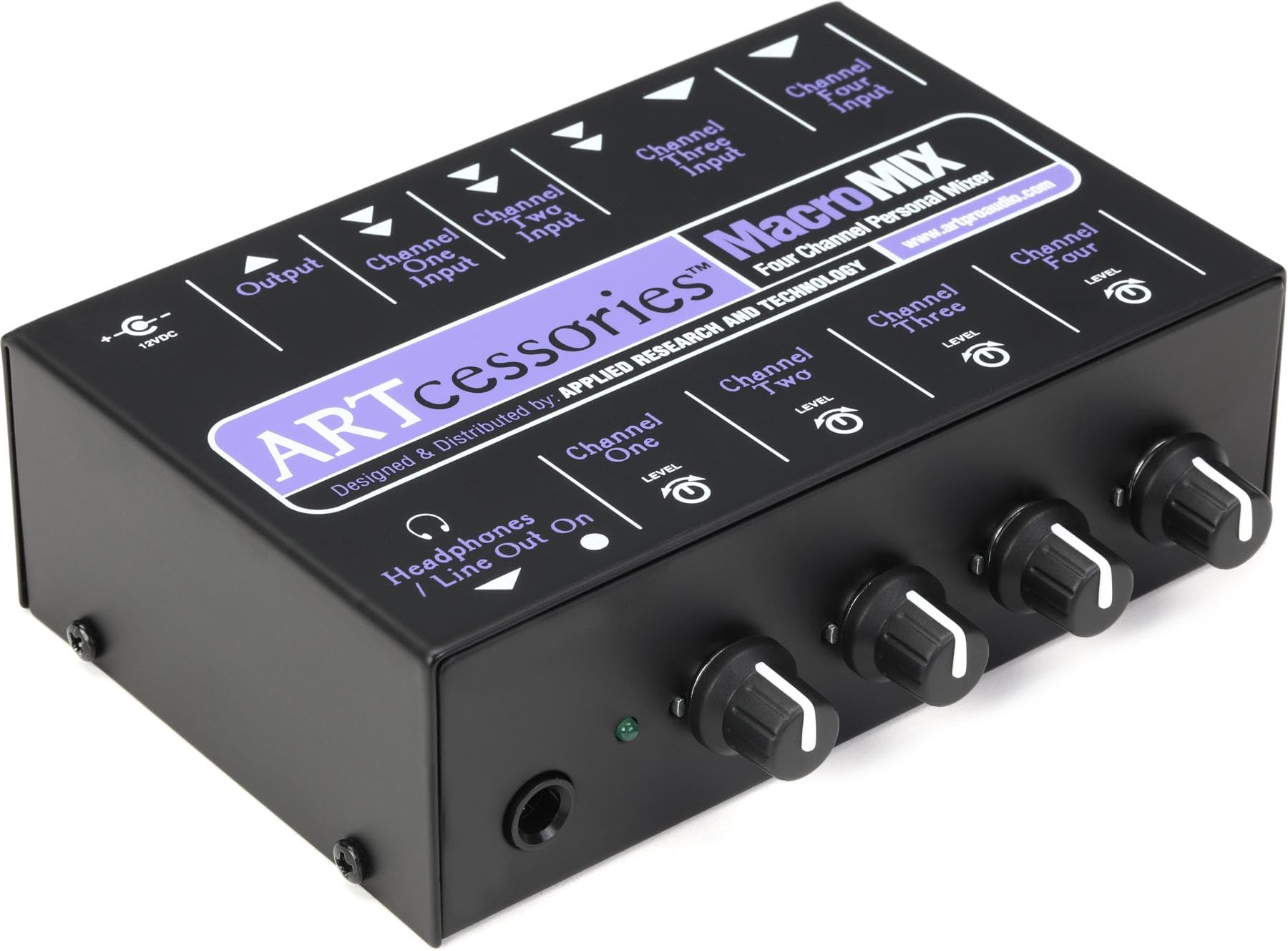 ART MacroMIX: Top Four Channel Personal Mixer for Superior Sound Quality