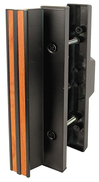 PRIME-LINE Prime-Line C 1058 Black Diecast Mortise Sliding Patio Door Handle - 3-15/16 In. Single Pack