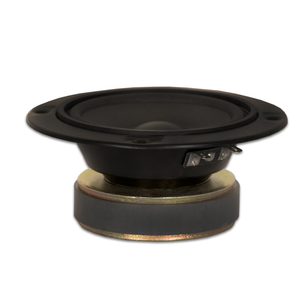"Goldwood Sound 120W 4 Ohm Poly Mica 5" Midrange Speaker - GM-85/4 Black"