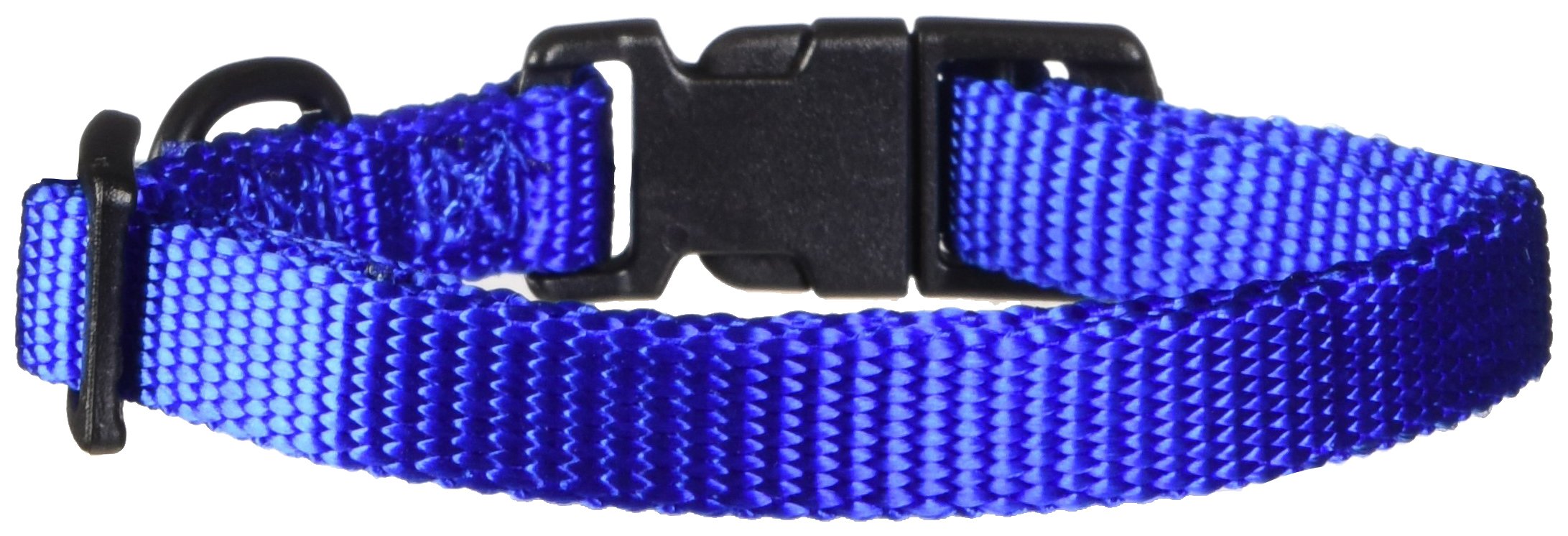 "Shop Hamilton Adjustable Nylon Dog Collar - Blue, 3/8" x 7-12" | Durable & Stylish Pet Accessory"