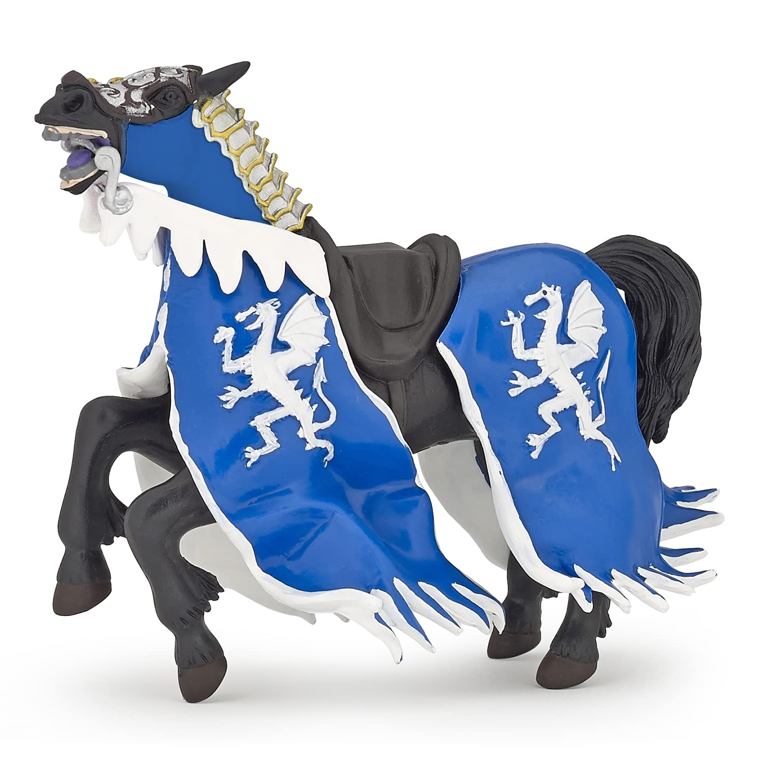 Papo Dragon Kings Horse Blue by Papo Realistic Collectible Toy for Kids and Collectors