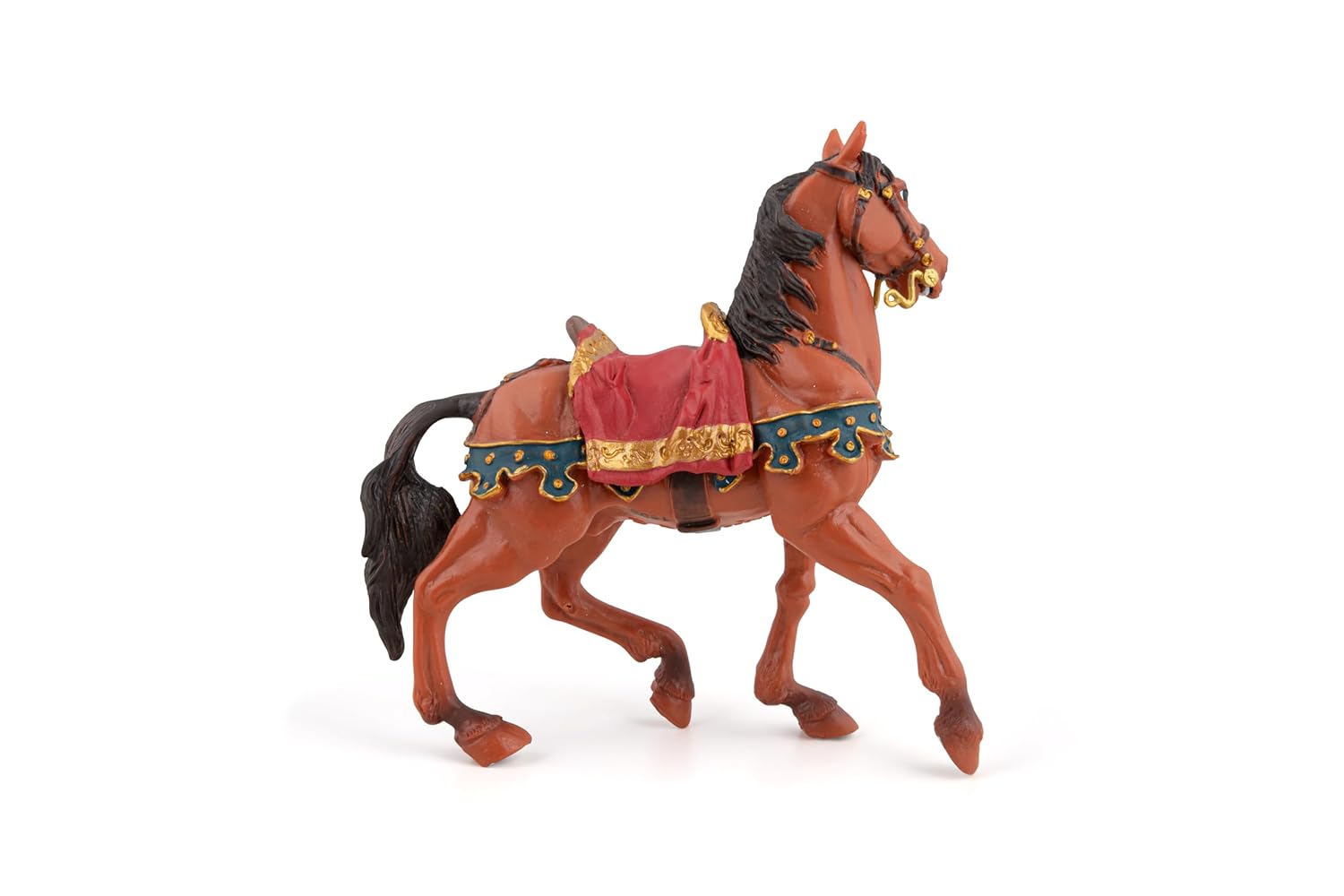 Papo Papo Hand Painted Figurine Caesars Horse 39805 Collectible for Children Suitable for Boys and Girls Ages 3 and Up - View 3 of 6