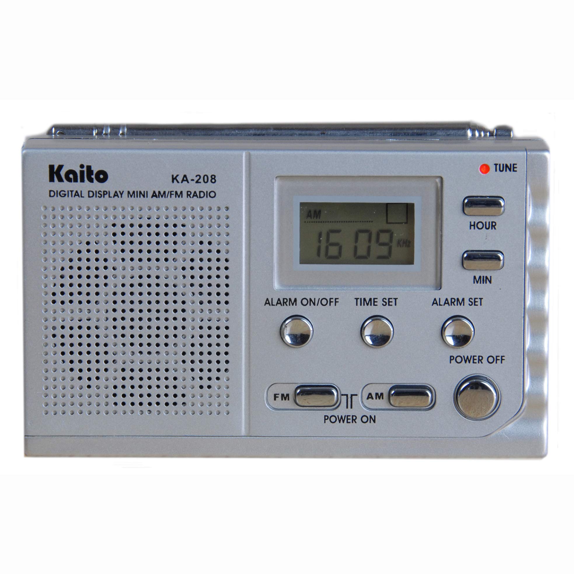 Buy Kaito KA208 Super Mini AM/FM Radio with LCD Display - Perfect for Fine Tuning!