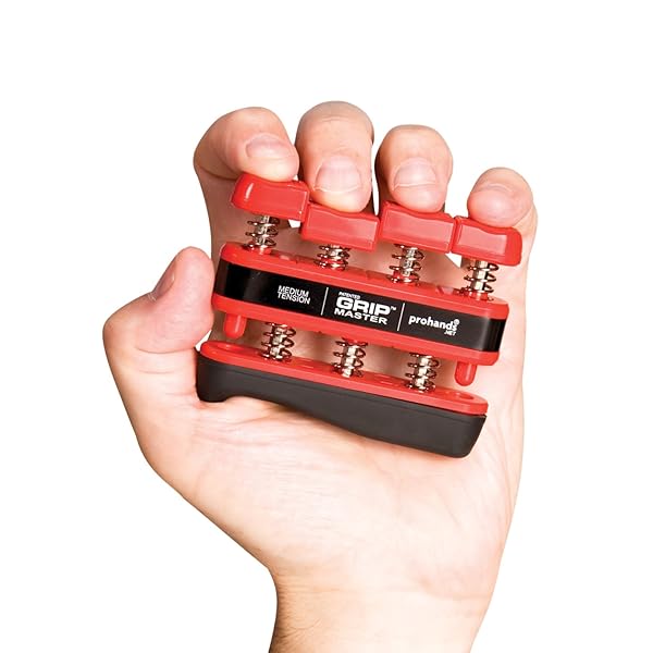 Prohands Prohands Gripmaster Hand Exerciser: Strengthen Fingers with Spring-Loaded Design & 7 lb Medium Tension - View 5 of 9