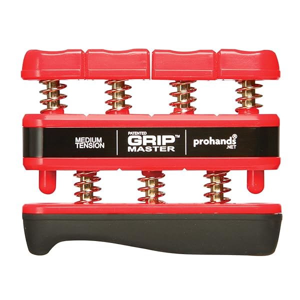 Prohands Prohands Gripmaster Hand Exerciser: Strengthen Fingers with Spring-Loaded Design & 7 lb Medium Tension - View 2 of 9