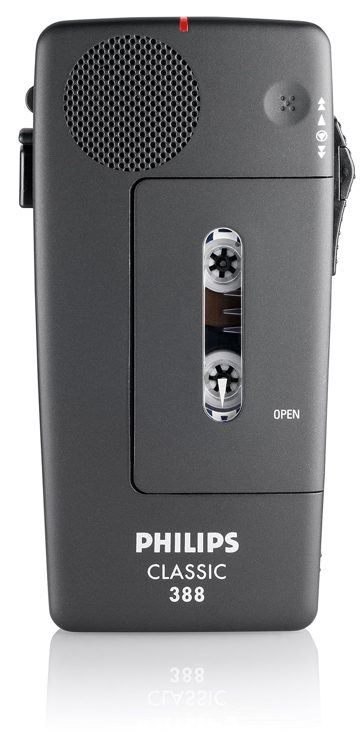 Philips Philips LFH0388 Professional Pocket Memo Black Compact Voice Recorder for Efficient Note Taking - View 2 of 6