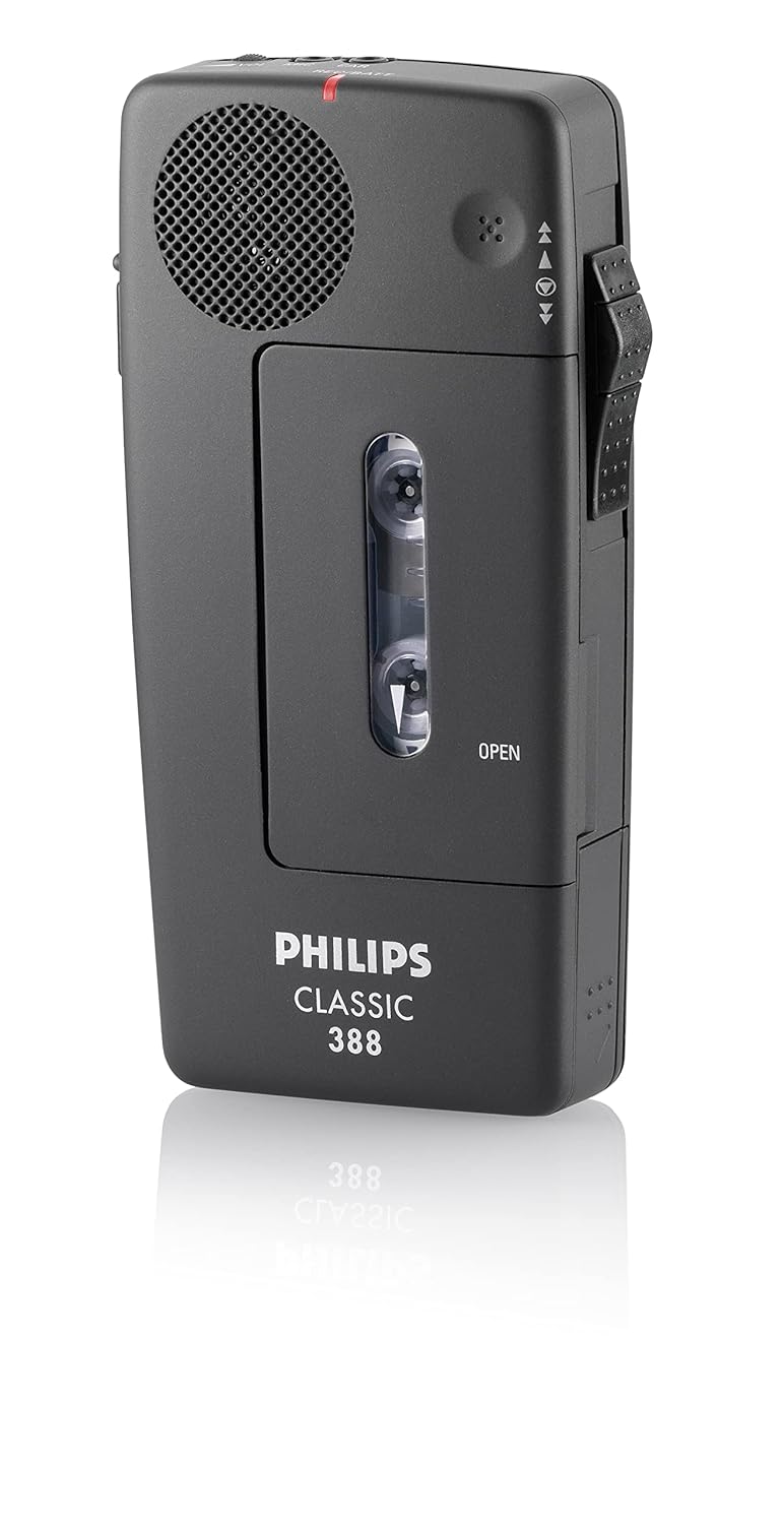 Philips Philips LFH0388 Professional Pocket Memo Black Compact Voice Recorder for Efficient Note Taking - View 4 of 6
