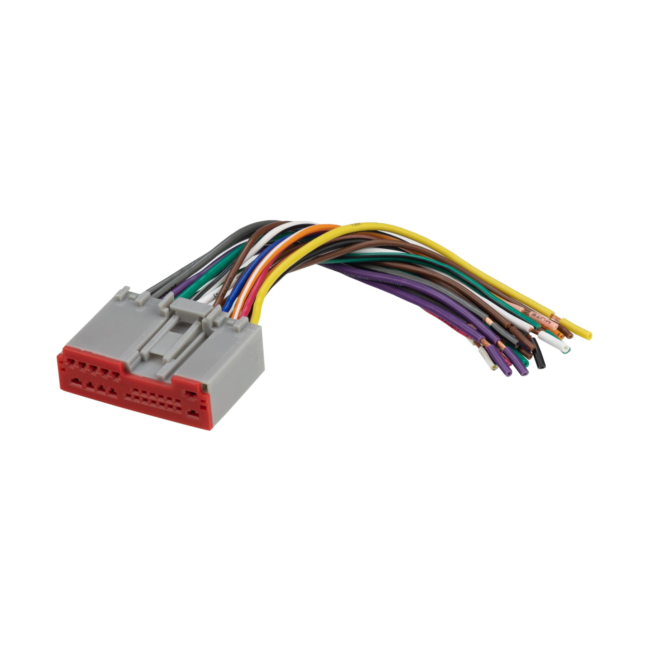 Scosche Scosche FD23RB Wire Harness for 2003-14 Ford: Easy Factory Stereo Reinstallation with Color-Coded Wires