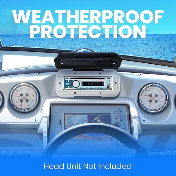 BOSS Audio Systems Protect Your BOSS Audio Systems MRC5: Best Marine Waterproof Radio Cover - View 4 of 8