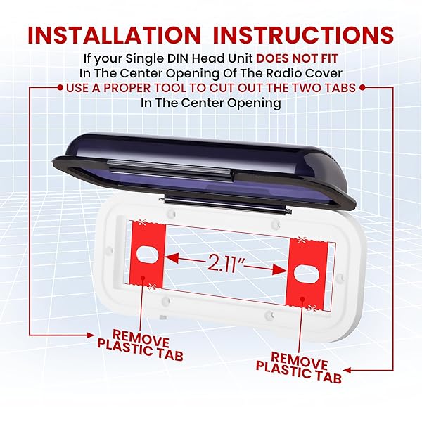 BOSS Audio Systems Protect Your BOSS Audio Systems MRC5: Best Marine Waterproof Radio Cover - View 6 of 8