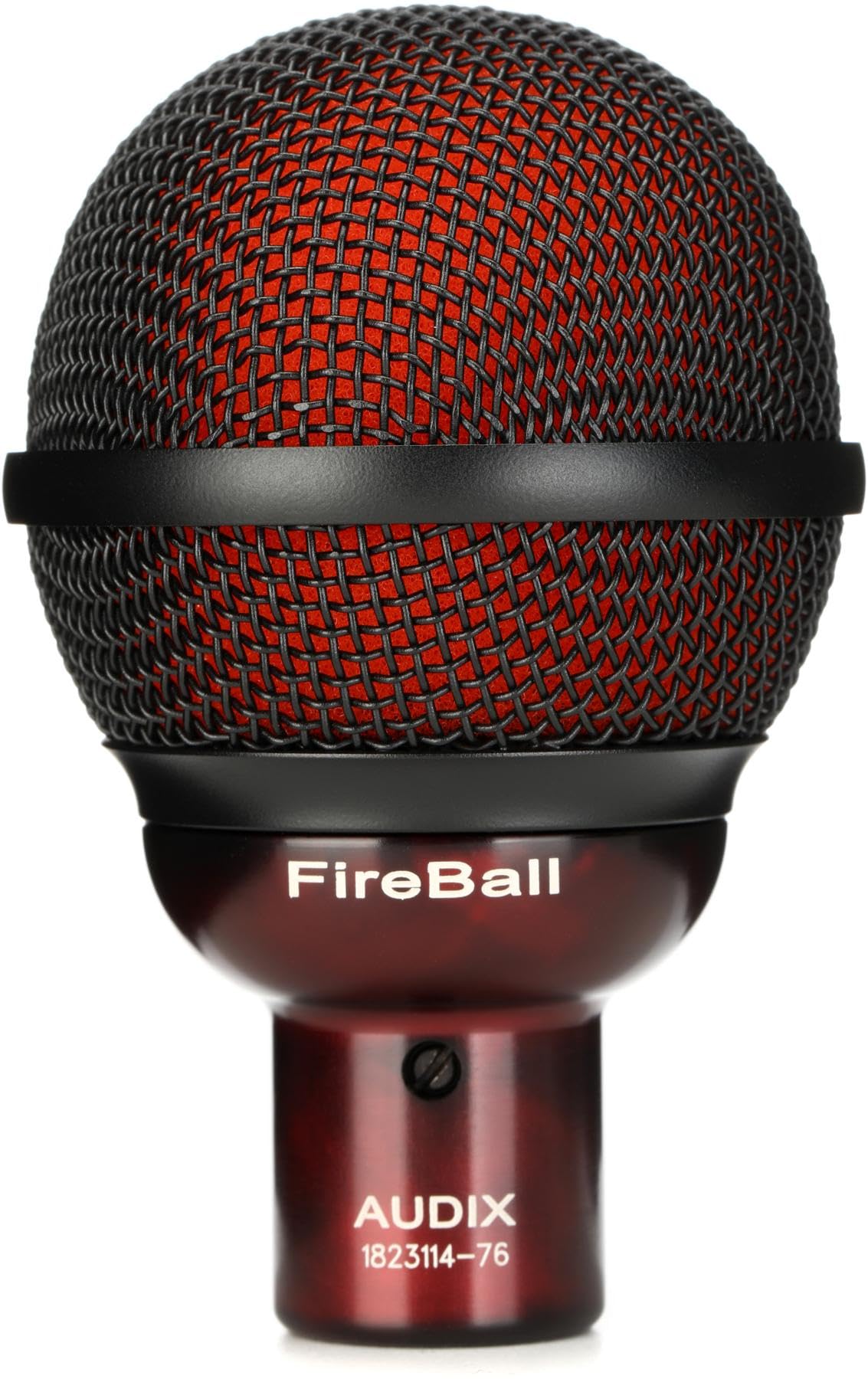 AUDIX Buy Audix FireBall Dynamic Harmonica Microphone - Black/Red | Best Harp Mic for Musicians