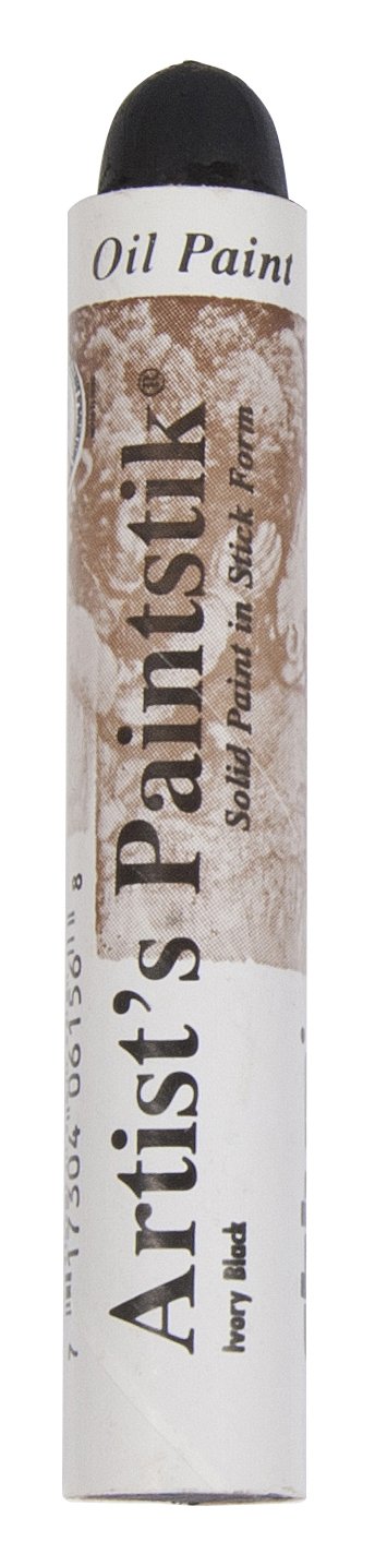 Jack Richeson Shiva Oil Paintstik in Ivory Black: Vibrant Color for Artists