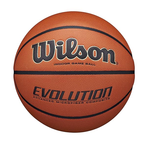 "Buy WILSON Evolution Game Basketball - Size 7 (29.5") | Top Performance Game Ball"