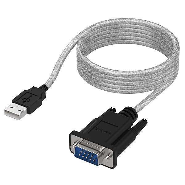 SABRENT SABRENT 6FT USB to RS-232 DB9 Serial Adapter (Prolific PL2303) - Fast & Reliable Connection