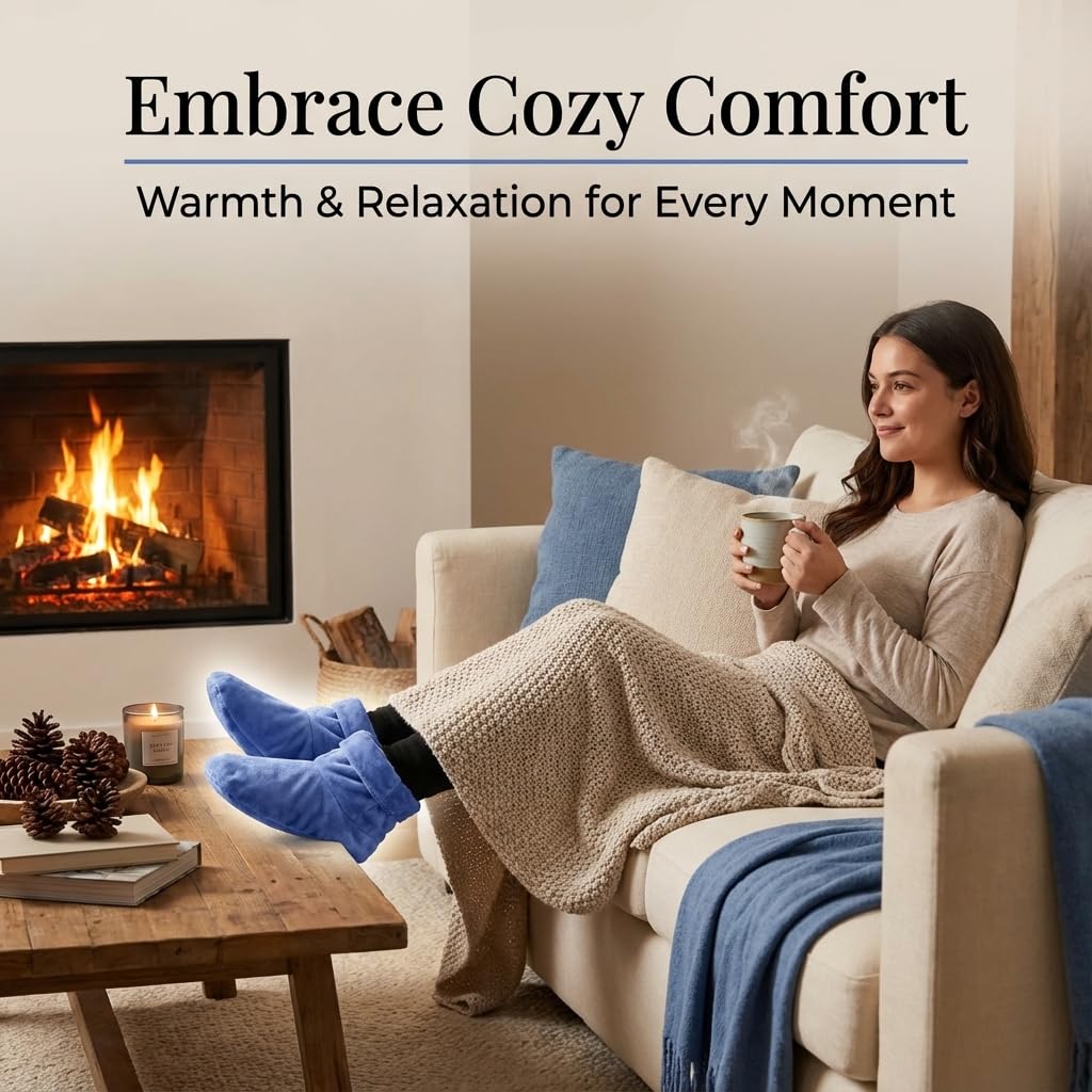 Herbal Concepts Herbal Concepts Aromatherapy Boot Shaped Microwaveable Wrap with Organic Flaxseed Peppermint and Spearmint for Stress Relief and Comfort - View 6 of 6