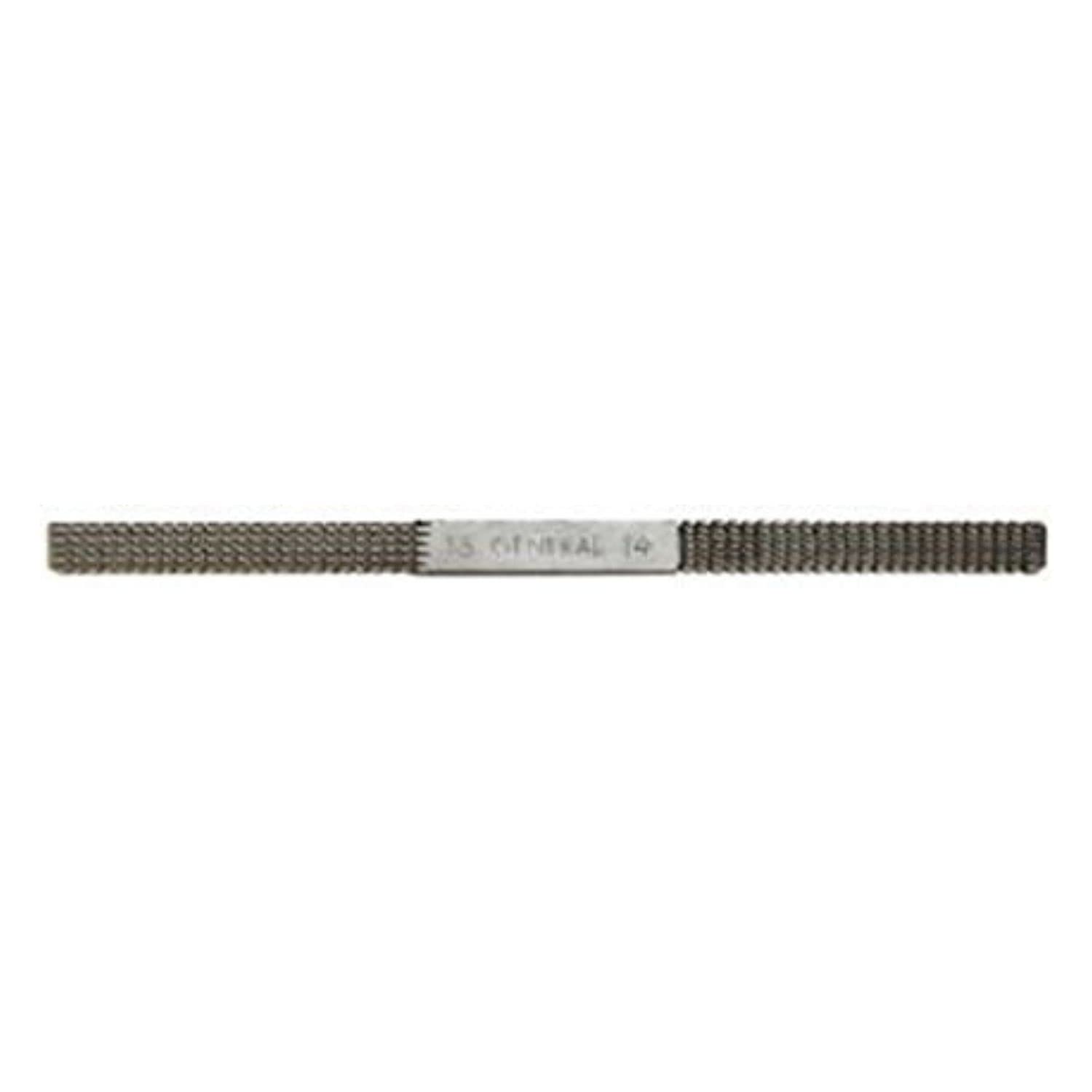 General Tools 177-1 Thread Repair File - Black Oxide, 11-24 Thread Pitches for Precision Repairs