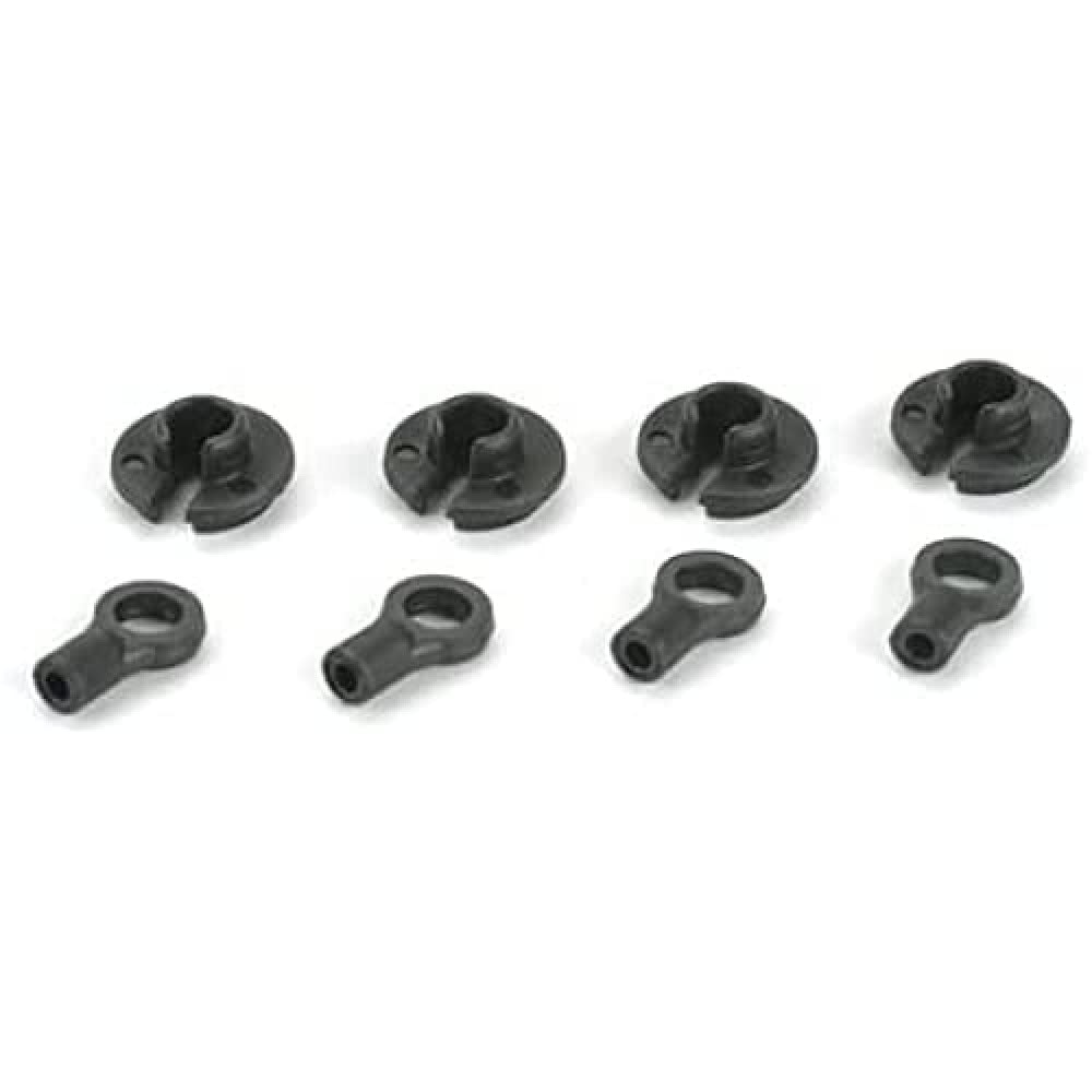 Losi Shock Ends and Cups Set of 4 for Enhanced Performance LOSA5079