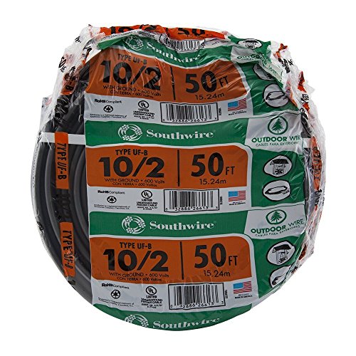 Southwire Buy Southwire 13056722 10/2WG UF Wire - Durable, Versatile Electrical Wiring for Your Projects