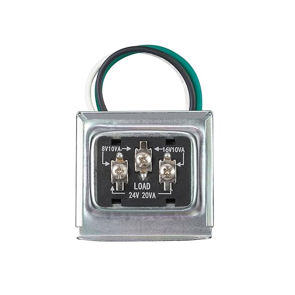 Heath Zenith Buy Heath Zenith 8V/16V/24V Transformer - Reliable Power Supply for Doorbells & More - View 3 of 5