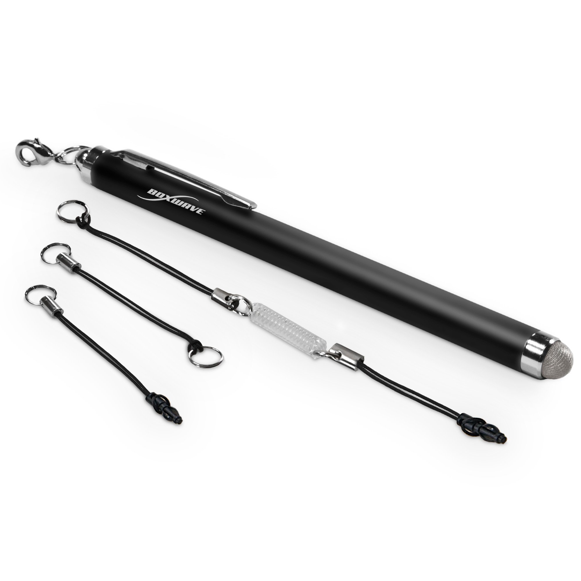 BoxWave EverTouch Stylus Pen for iPad 1st Gen (2010) - Jet Black Capacitive Fiber Tip