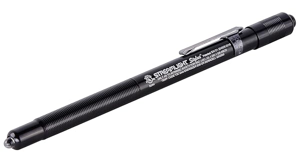 Streamlight Streamlight 65058 Stylus 11-Lumen LED Pen Light - UL Listed, Black, Includes 3 AAAA Batteries