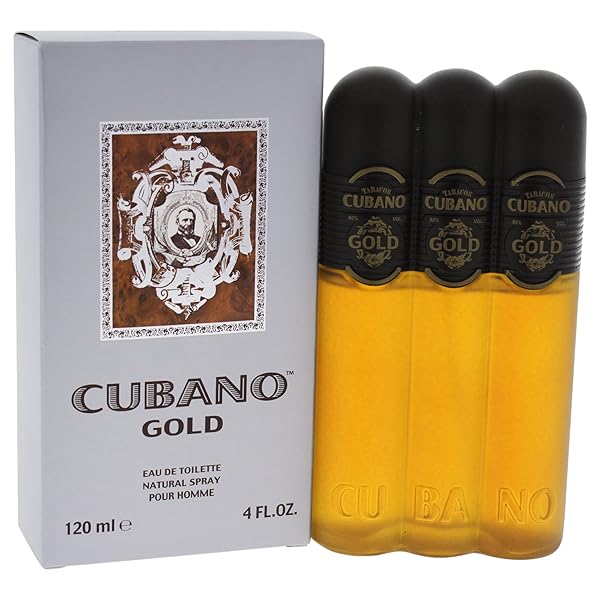 Cubano Cubano Gold Eau De Toilette for Men - 4 oz | Premium Fragrance by Cubano