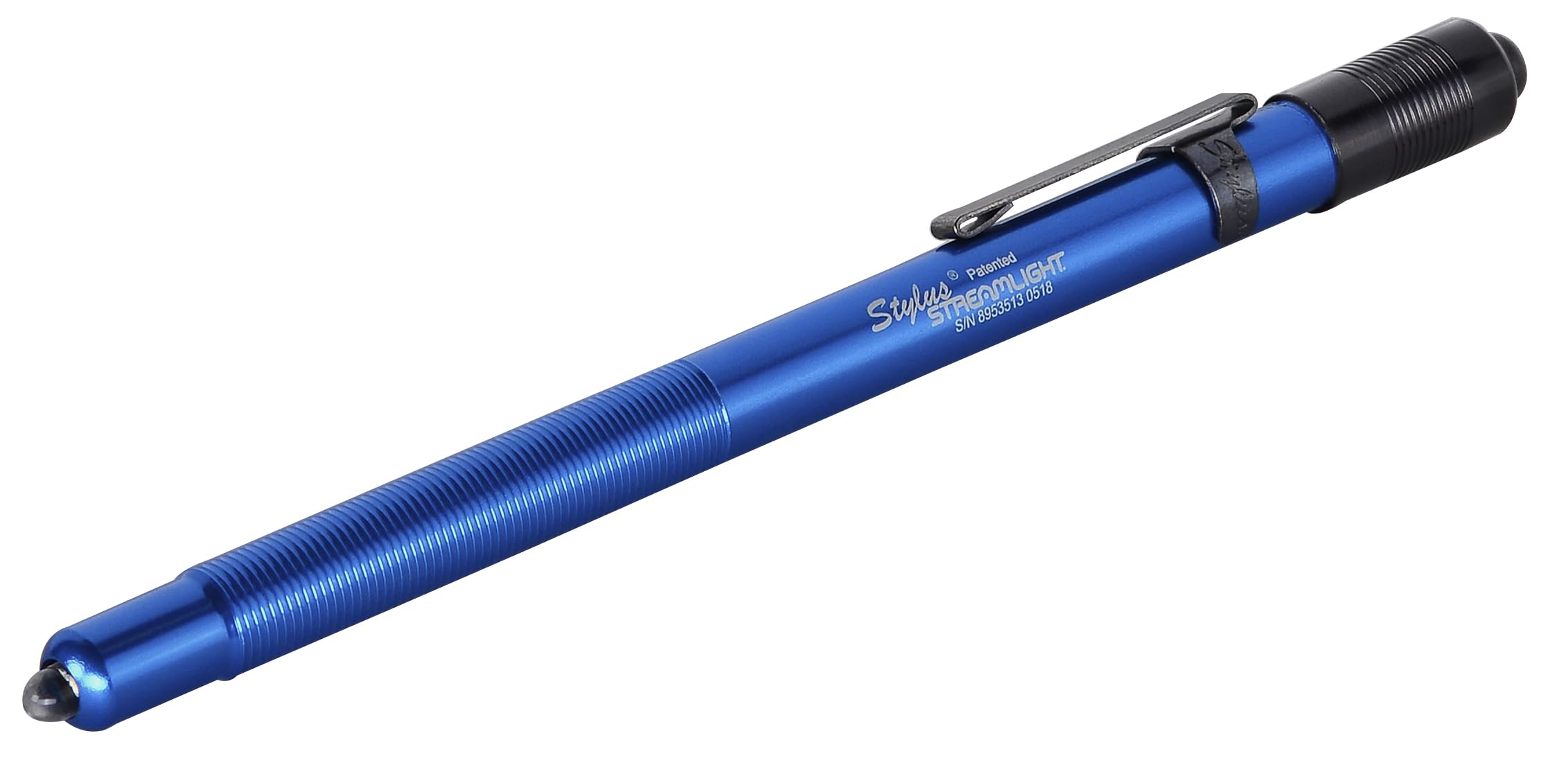 Streamlight Streamlight 65050 Stylus 11-Lumen LED Pen Light - Blue with 3 AAAA Batteries | Compact & Bright
