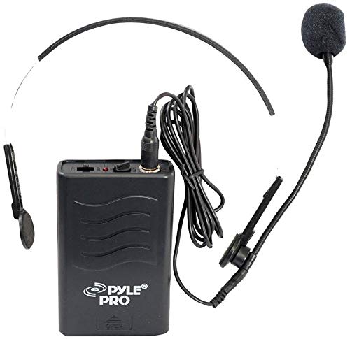 Pyle 2 Channel VHF Wireless System Handheld Microphone Belt Pack Transmitter Headset Mic Rack Mountable PDWM2700 - View 3 of 4